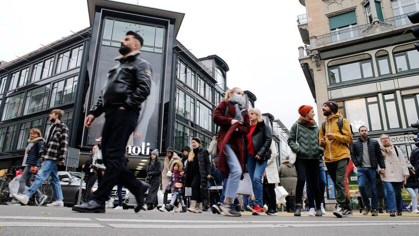 Jelmoli an der Bahnhofstrasse in Zürich: Das Haus schliesst 2024, wird umgebaut und danach in neuer Form betrieben.