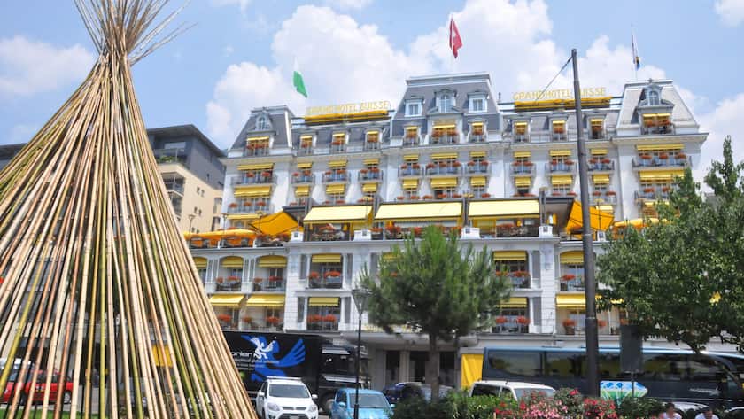 Luxus-Hotel in Montreux