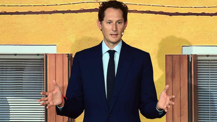 Foto IPP/Massimo Rana Torino 04-07-2023 Presentazione della nuova Fiat Topolino e Fiat 600 elettrica nella foto John Elkann presidente stellantis Italy Photo Press - World Copyright *** Photo IPP Massimo Rana Turin 04 07 2023 Presentation of the new Fiat Topolino and Fiat 600 electric in the photo John Elkann president stellantis Italy Photo Press World Copyright PUBLICATIONxNOTxINxITAxFIN 0