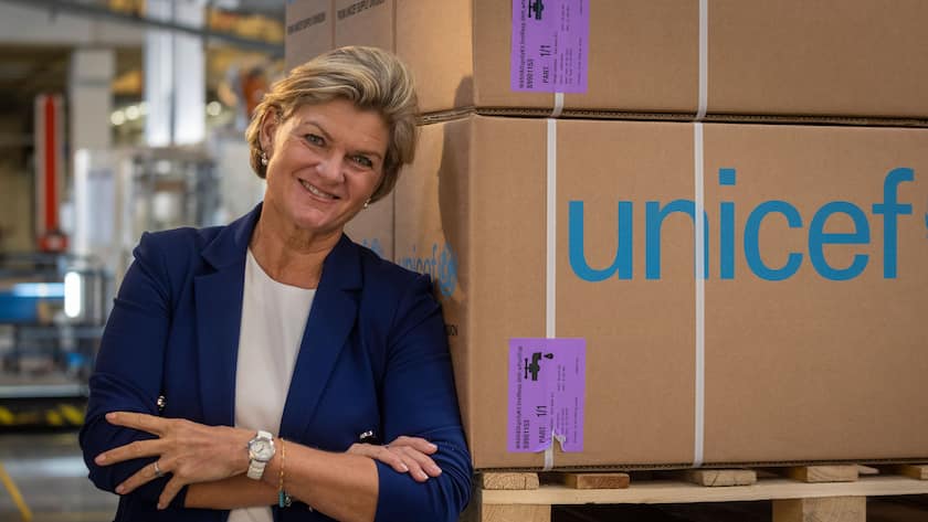 Portrait von Maria Ahlström-Bondestam, Vorsitzende des International Councils von UNICEF.