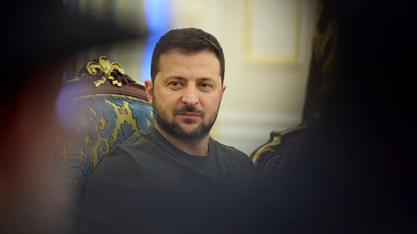 Der ukrainische Präsident Wolodymyr Selenskyj sprach mit dem US-Sender CBS.