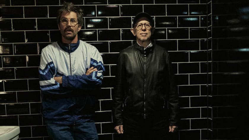 Regisseur David Constantin und der Komiker Viktor Giacobbo