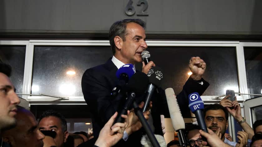 Kyriakos Mitsotakis hat die Chance, Griechenland nach einer weiteren Wahl alleine zu regieren.