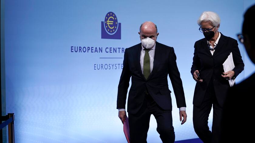 Luis de Guindos Christine Lagarde EZB