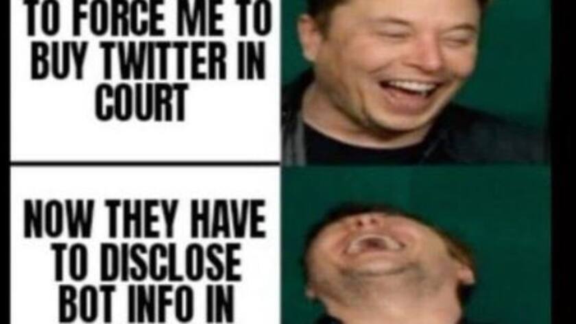 Elon Musk macht sich auf Twitter über Twitter lustig