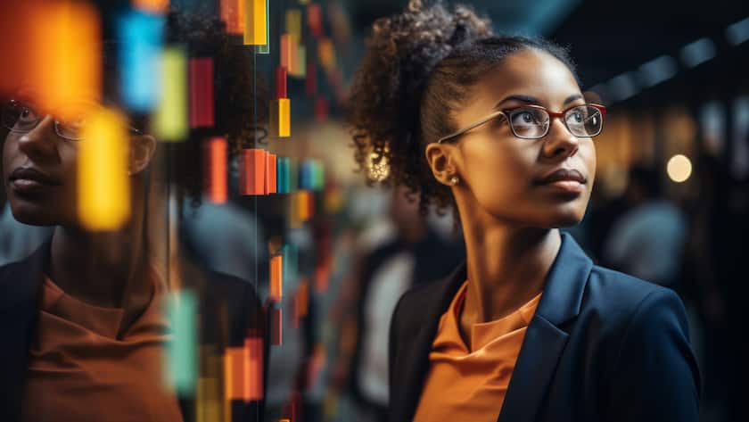 Gründerin - Startup - Brainstorming