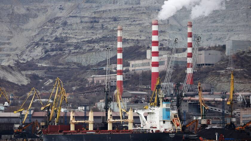 Russia Novorossiysk Sea Port