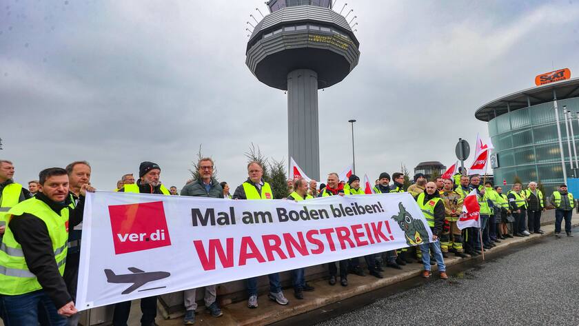 Eine Gewerkschaft legt den deutschen Luftverkehr lahm.