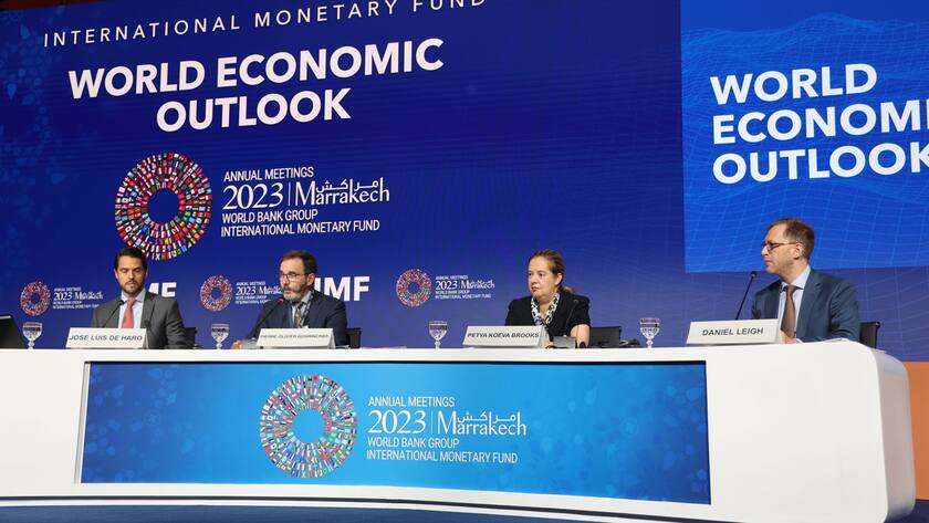 Die Jahrestagung 2023 des IWF in Marrakesch.