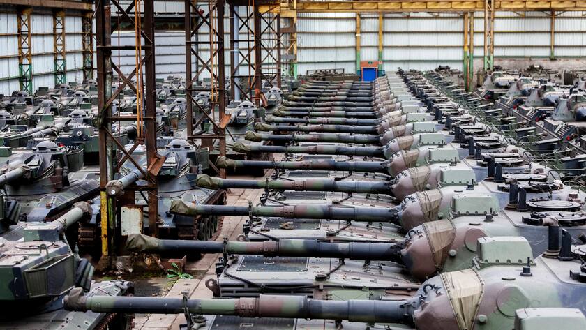 Schweizer Kriegsmaterial: Leopard-1-Panzer auf Lager, aber nicht für die Ukraine.