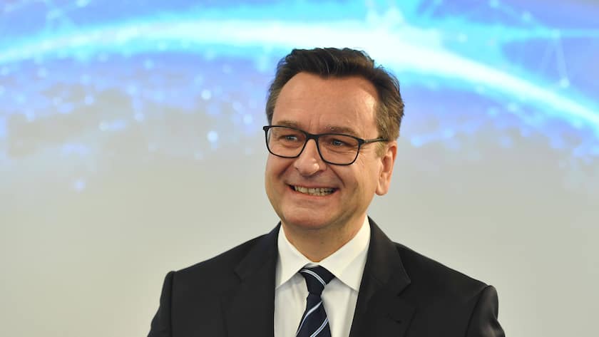 Joachim Wenning, CEO von Munich Re, kann mit dem Quartalsergebnis zufrieden sein.