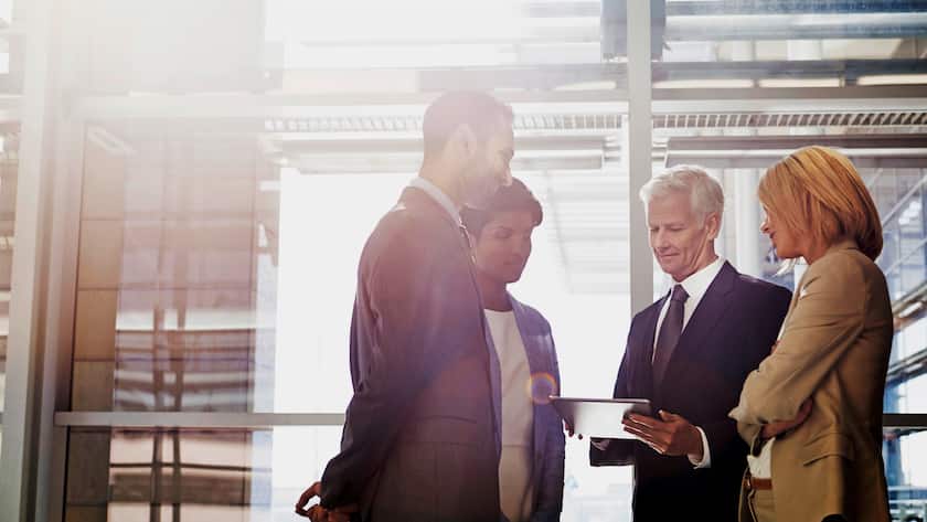 Einkauf mit vielen Beteiligten: Bei der Vernetzung der Beschaffungsvorgänge haben viele KMU noch Luft nach oben.