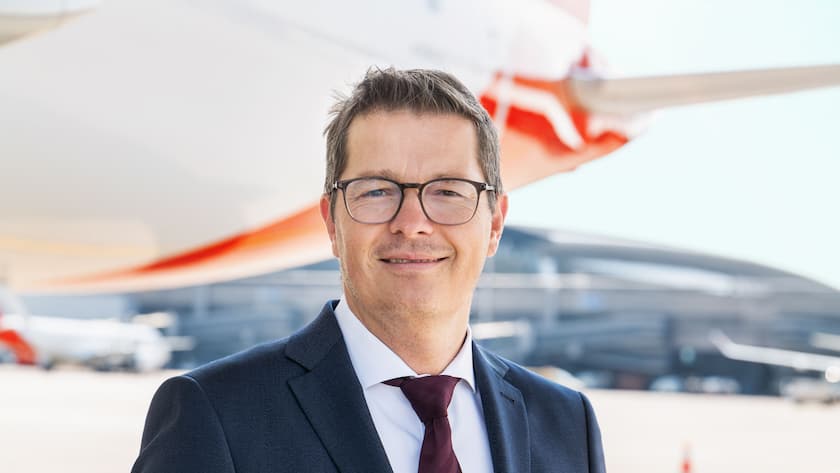 Tobias Pogorevc, CEO der Schweizer Regionalfluggesellschaft Helvetic Airways