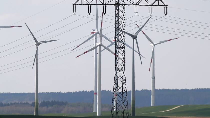 Uckermark GER, Deutschland, 20220222,Uckermark, Windenergie *** Uckermark GER, Germany, 20220222,Uckermark, wind energy