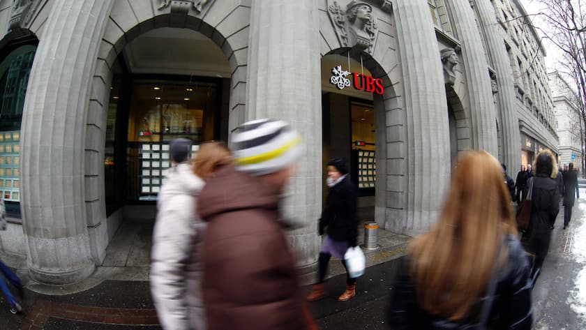 Die UBS in Zürich: Hier arbeitete die verurteilte Sekretärin.