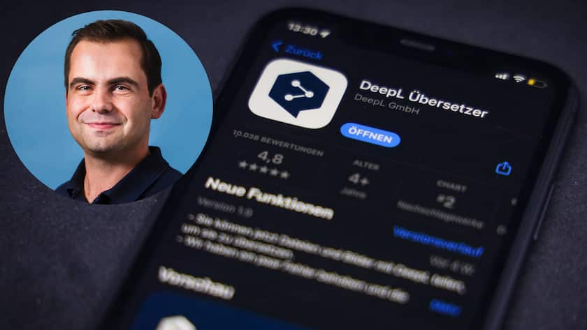 App Store - Apple 29.07.2022: Apple App Store auf einem iPhone. N¸tzliche Apps f¸r jeden Tag - F¸rs Nachschlagen usw. DeepL â¹bersetzer *** App Store Apple 29 07 2022 Apple App Store on an iPhone Useful apps for every day For looking up etc DeepL Translator / Dr. Jaroslaw Kutylowski