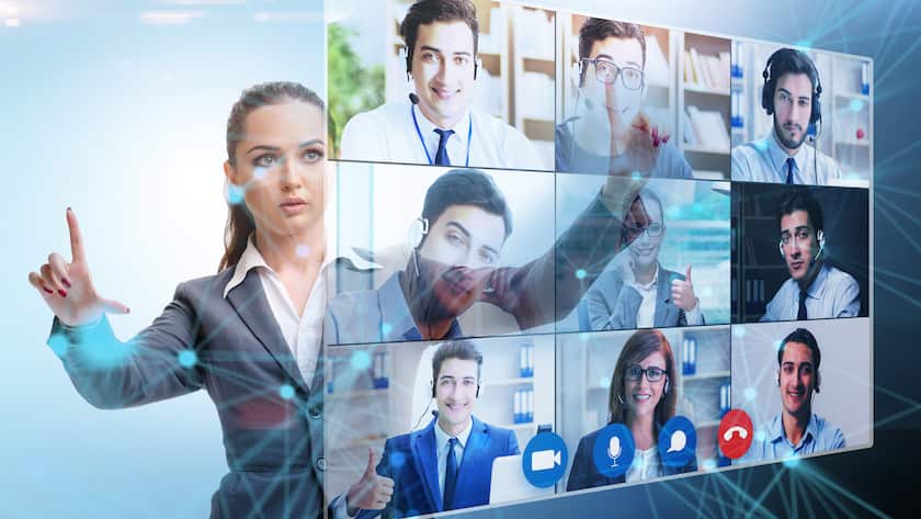 Digitale Kollaboration - Arbeitswelt - Arbeitsformen virtuell