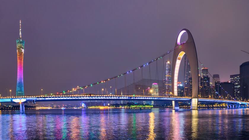 Mit Guangzhou treffen Chinas Coronamassnahmen erneut eine Wirtschaftsmetropole.