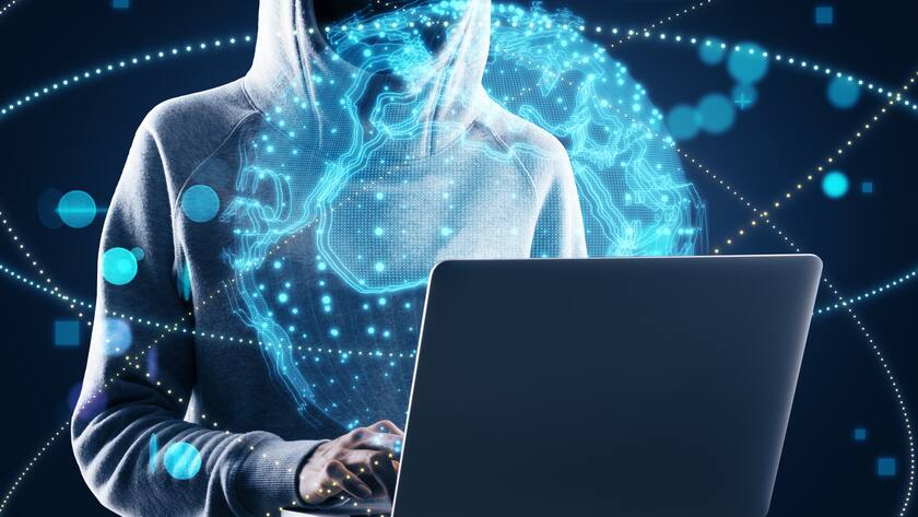 Hacker - Online Erpressung - Cyberattacke