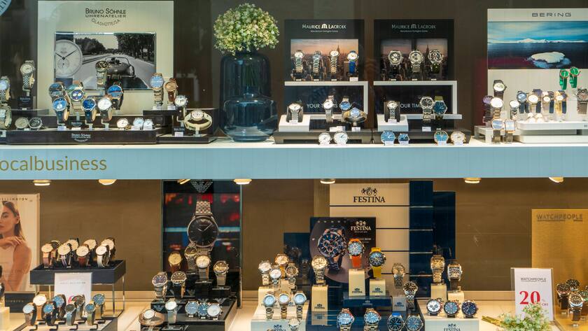 Uhren- und Schmuckgeschäft: Secondhand ist gross auf dem Vormarsch.