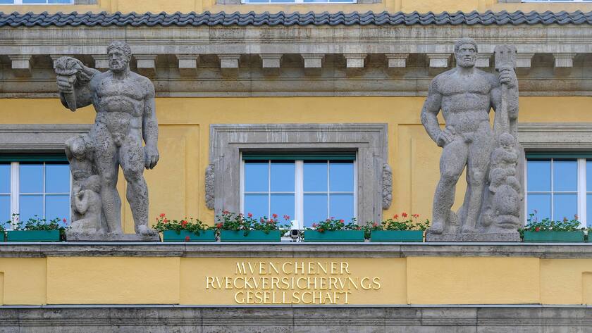 Die Münchener Rück ist der grösste Rückversicherer der Welt.