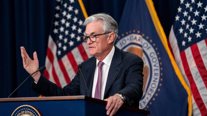 Nach der Publikation des Zinsentscheids erklärt Fed-Chef Jerome Powell die Überlegungen dahinter.