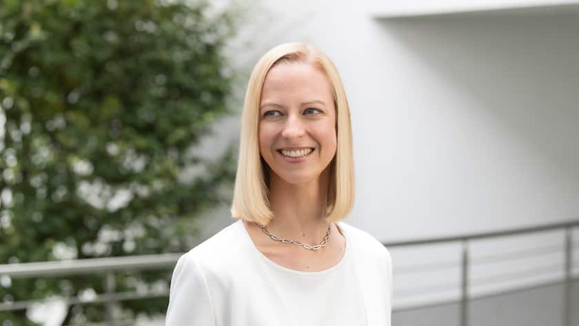 Portrait von UBS-Vorsorge-Expertin Veronica Weisser