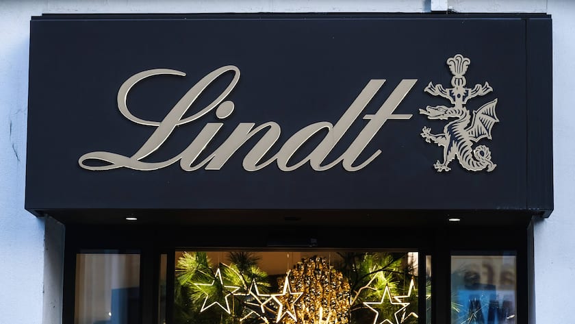 Lindt-Filiale in der Altstadt von Düsseldorf.