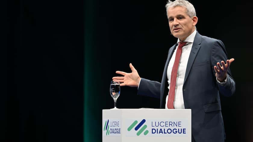 «Wir sind eingebettet in eine nachbarschaftliche Schicksalsgemeinschaft» Beat Jans am Lucerne Dialogue