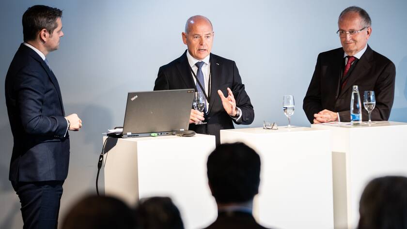 Urs Gredig, Morten Hannesbo, Francois Launaz