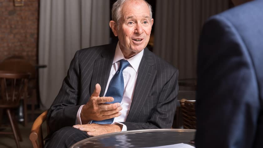 Stephen Schwarzman, CEO der Blackstone GroupGrosses GesprächFotografiert in Zürich am 16.01.2023