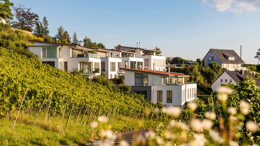 Moderne Einfamilienhäuser in Stuttgart: Sie bleiben stark gefragt.