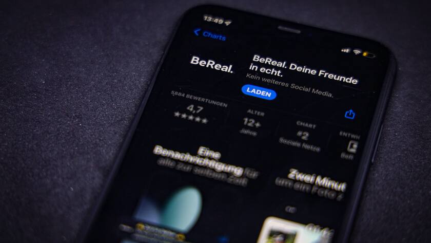 Be Real, neue Social Media Plattform, Appstore