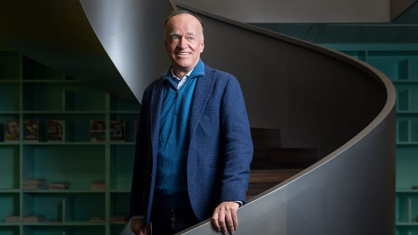 Leonhard Fischer, einsteiger Credit-Suisse-ManagerHandelszeitung 'Gesprach'Fotografiert im Ringier Gebäude , Flurstrasse, Zürich, am 05.03.2024