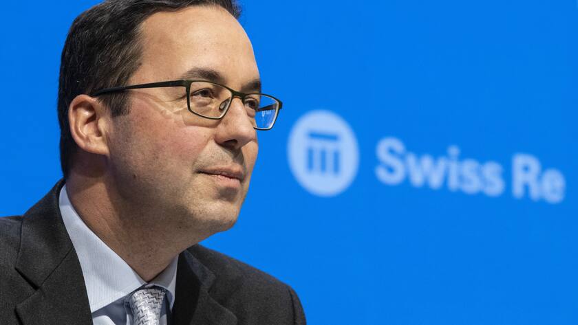 Christian Mumenthaler (im Bild) führt seit sieben Jahren die Swiss Re. Präsident Jacques de Vaucleroy erhöht den Druck.