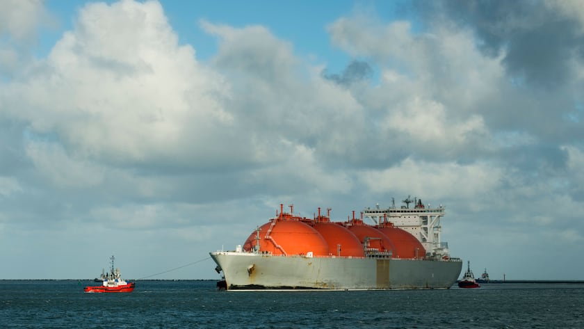 LNG Gas Tanker Tankschiff
