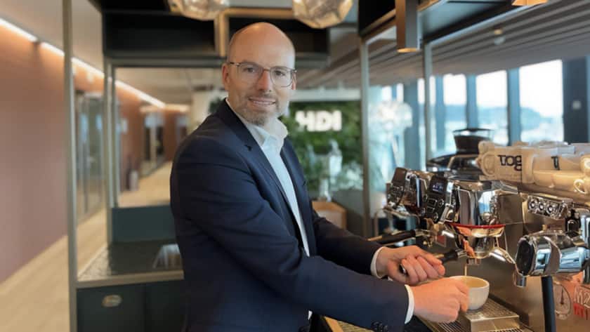 Marc Luginbühl, CEO von HDI Global Schweiz, bezeichnet sich als Industrieversicherer aus Leidenschaft