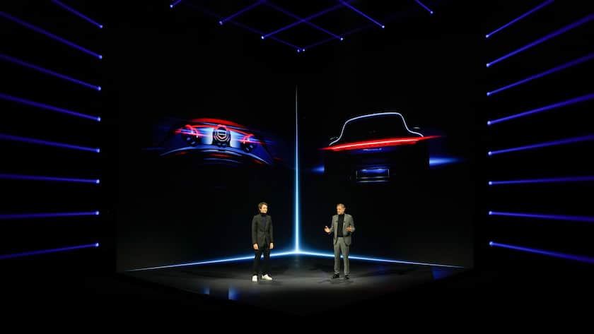 TAG Heuer meets Porsche: Es entsteht eine ganz neue Uhr Frédéric Arnault (links) und Detlev von Platen: Neue Partner.