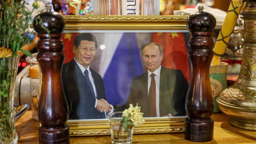 Xi Jinping und Wladimir Putin arbeiten eng zusammen.