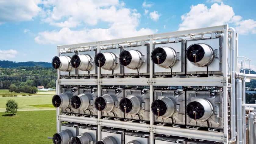 Climeworks Anlage in Hinwil