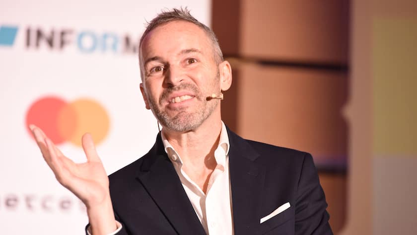 Rino Borini, Gründer von Scarossa, am Swiss Payment Forum 2023