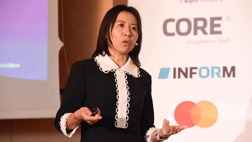 Riu Hang Seeberger, Worldline-Expertin am Swiss Payment Forum 2023