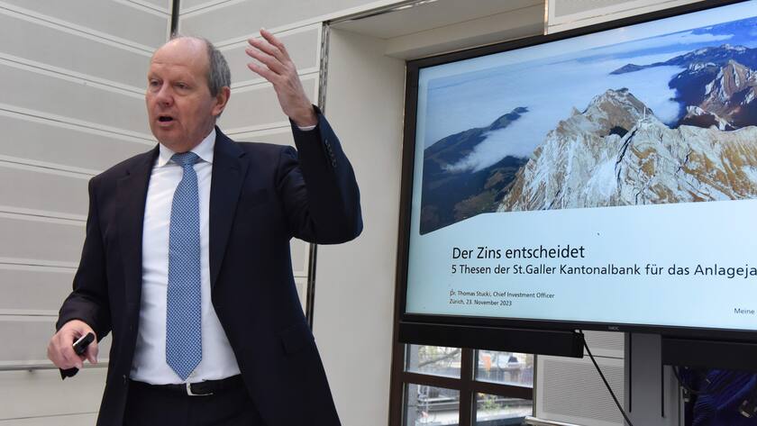Thomas Stucki, CIO, St. Galler Kantonalbank, in Zürich
