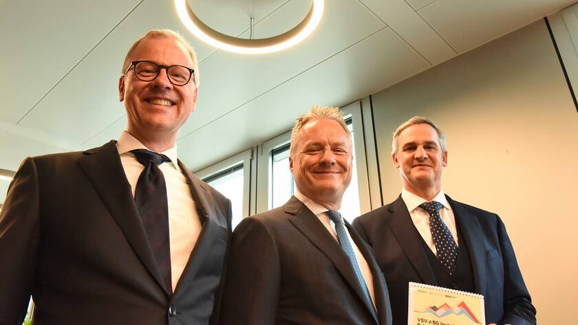 Präsentierten eine neue Studie über unabhängige Vermögensverwalter in der Schweiz: Manfred Stüttgen, Roger Bootz, Oliver Maas (von links).