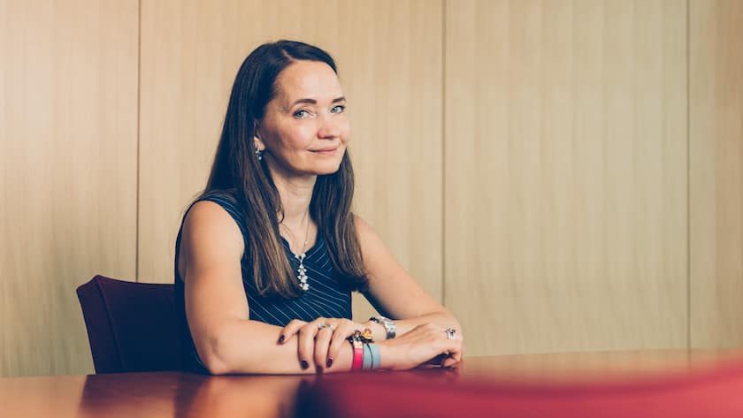Zürich 27.06.23 Enna Pariset, CEO von BNP Parisbas Schweiz.Fotografiert am Sitz von BNP Parisbas in Zürich. © Samuel Schalch