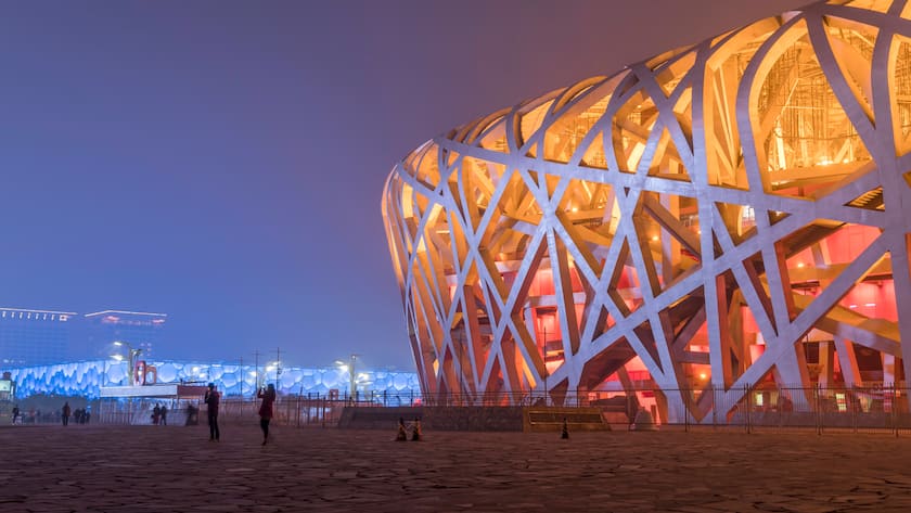 Vogelnest Peking Nationalstadion