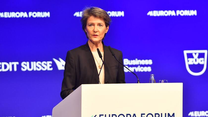 Simonetta Sommaruga am Annual Meeting 2022