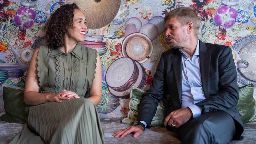 30.08.2023; Zug; Lucerne Dialogue Portrait von Dominik Isler und Nicole Büttner; . © Valeriano Di Domenico