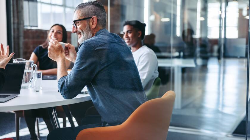 Late Career - älterer Beschäftigter