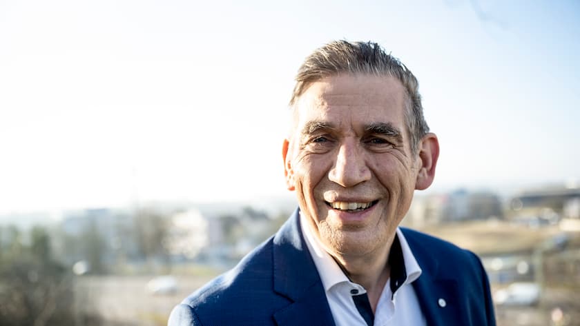 Christoph Lang, Geschäftsführer der FRZ Flughafenregion Zürich, am 13.01.2022 im und beim Hotel Hilton in Opfikon.